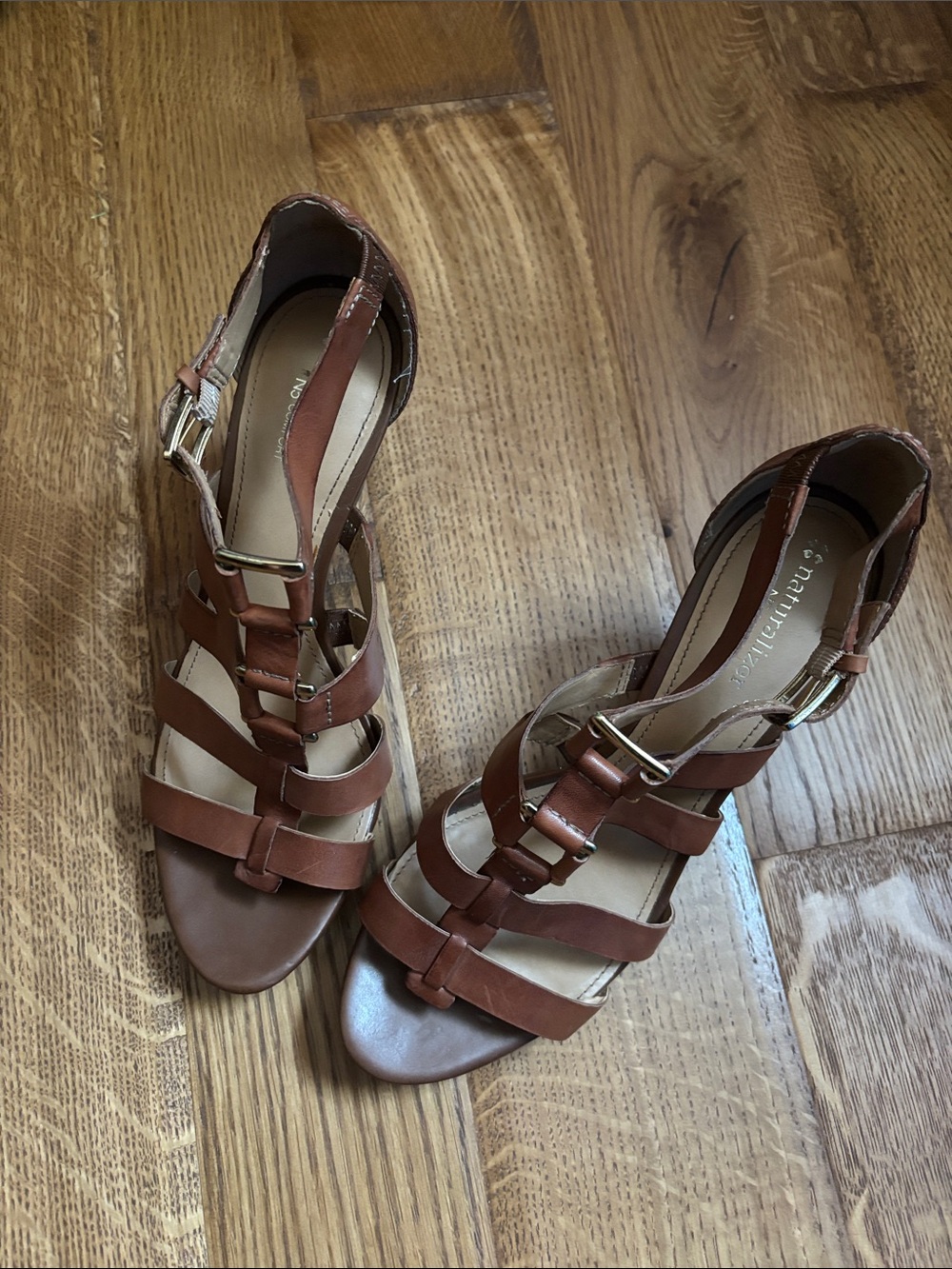 Naturalizer N2 Leather Heels, size 10